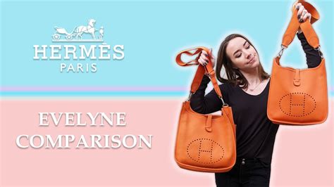 hermes evelyne pm vs gm.